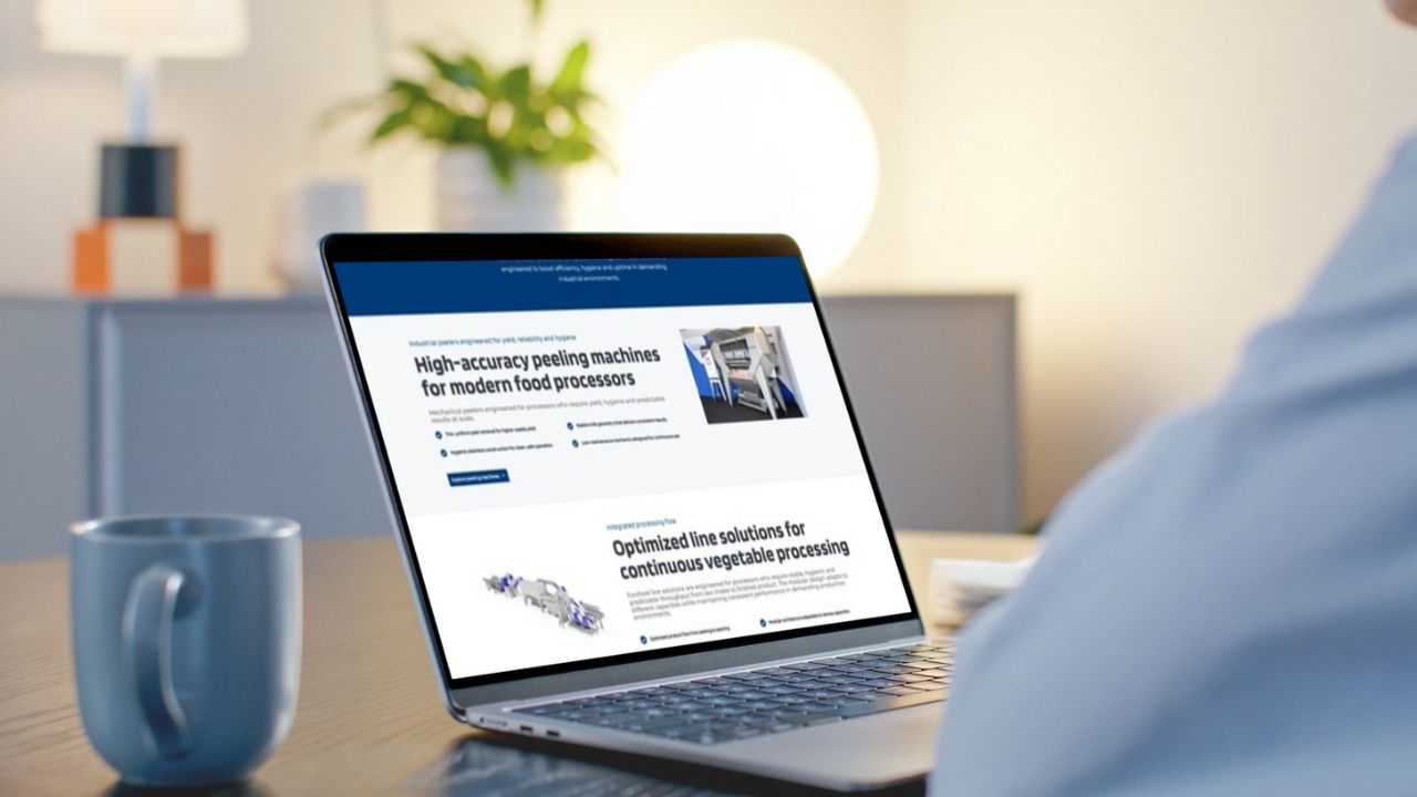 Forsfood nettisivut läppärissä refe